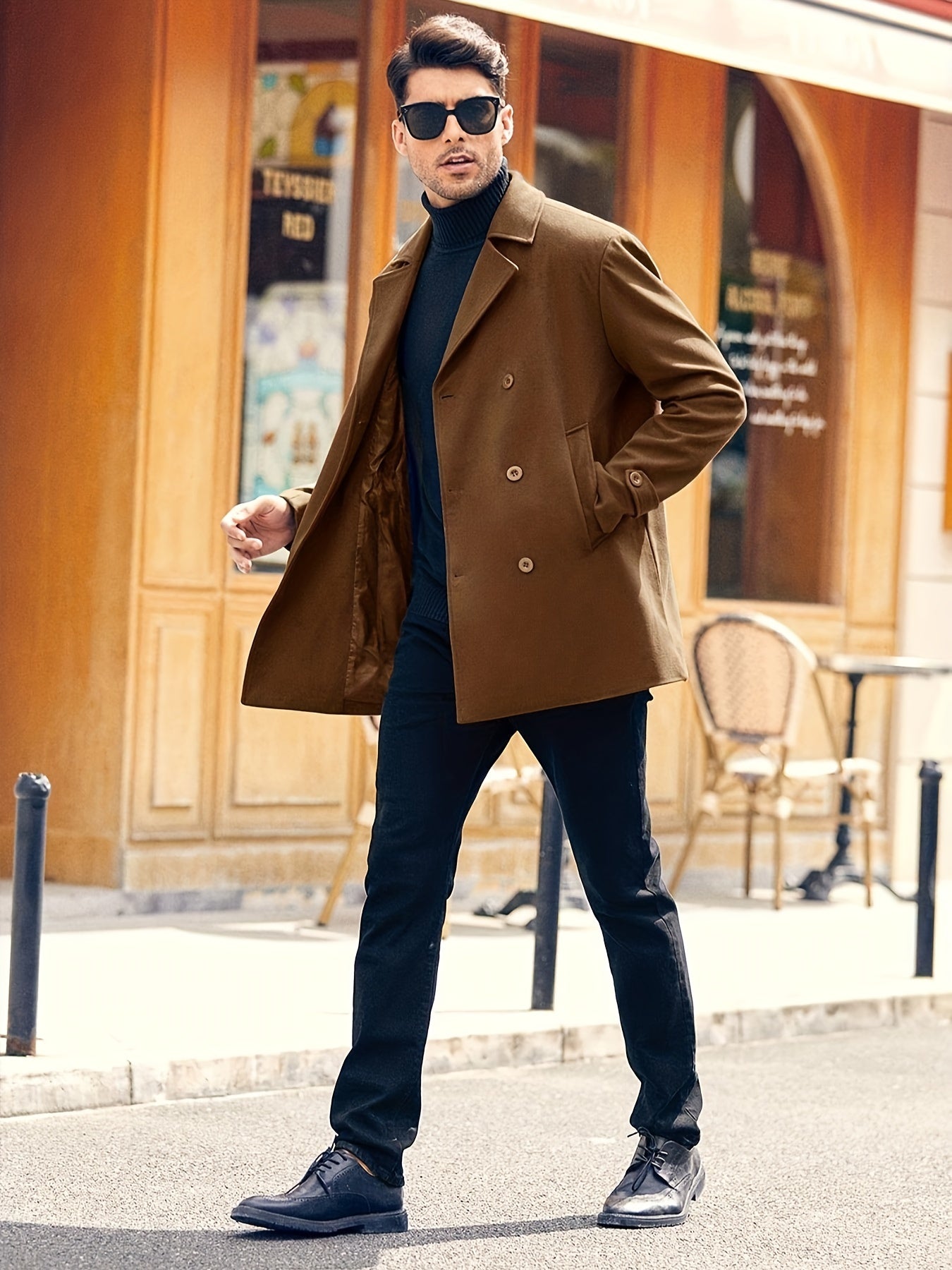 Niels | Klassieke heren trenchcoat