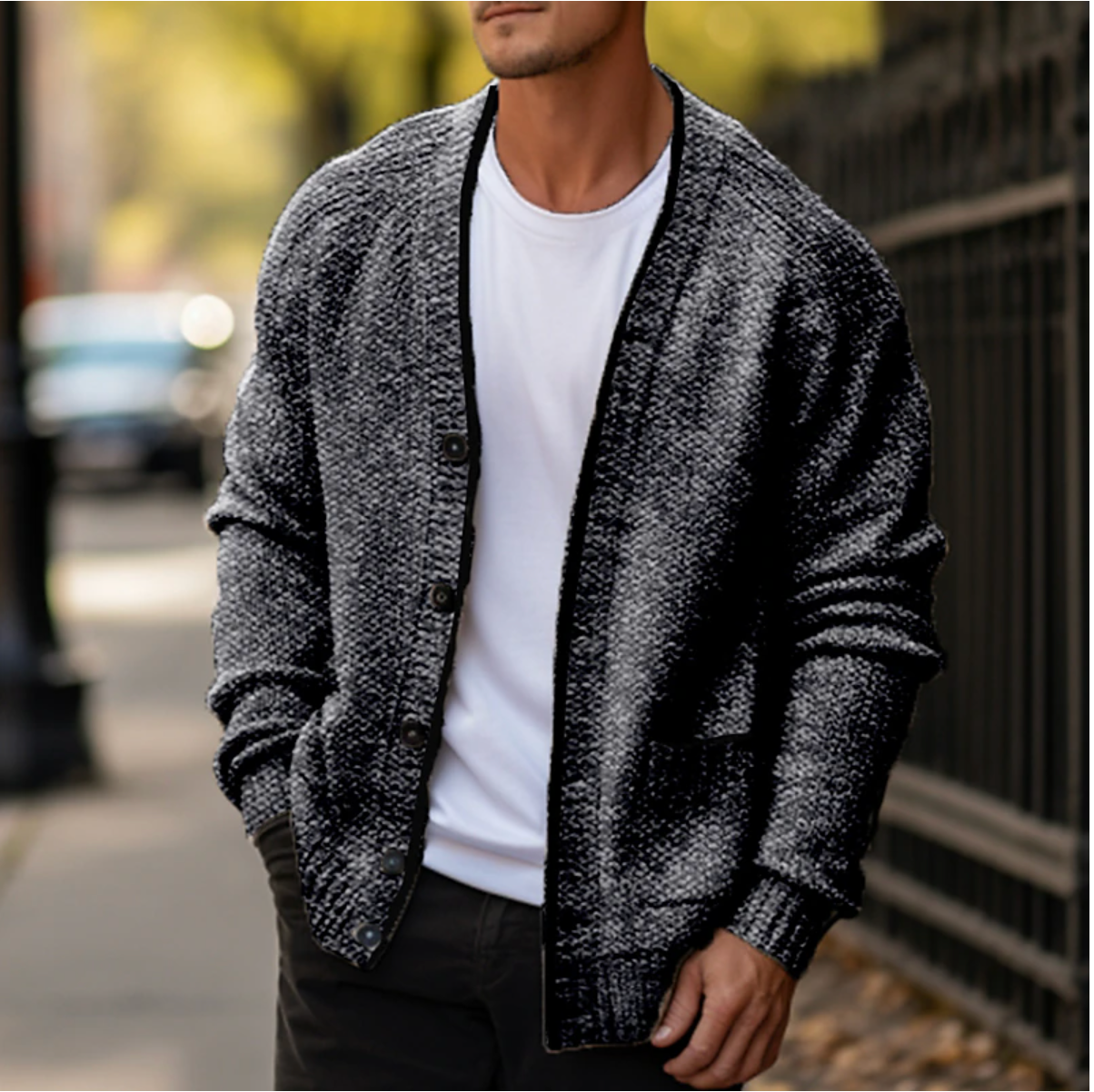 Niek | Herfst/winter cardigan sweater