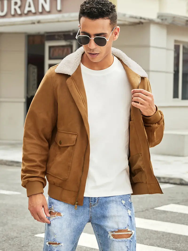 Bram | Retro bomber herenjas