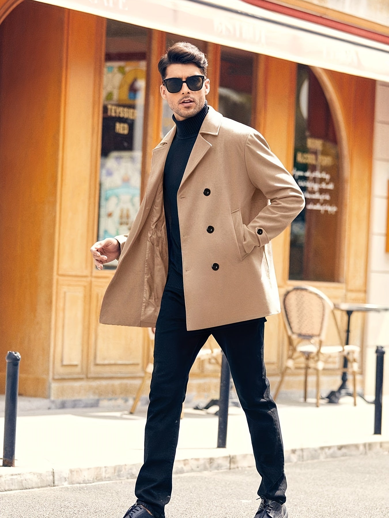 Niels | Klassieke heren trenchcoat