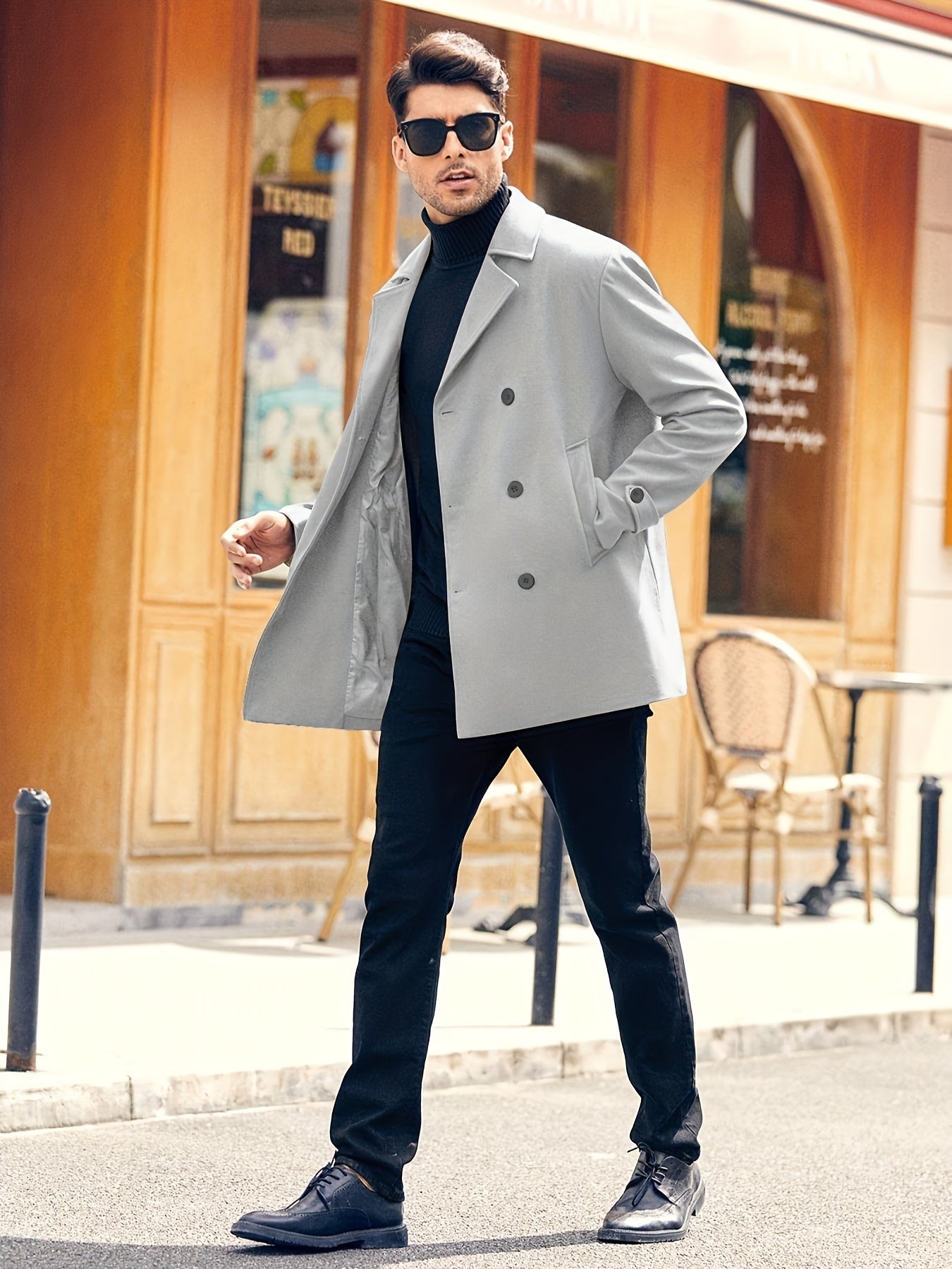 Niels | Klassieke heren trenchcoat