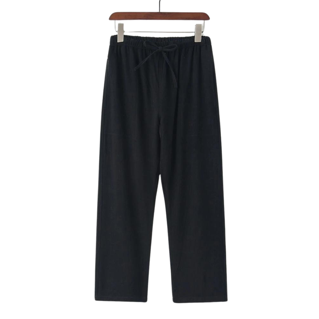 Daan | Oversized linnen heren pantalon