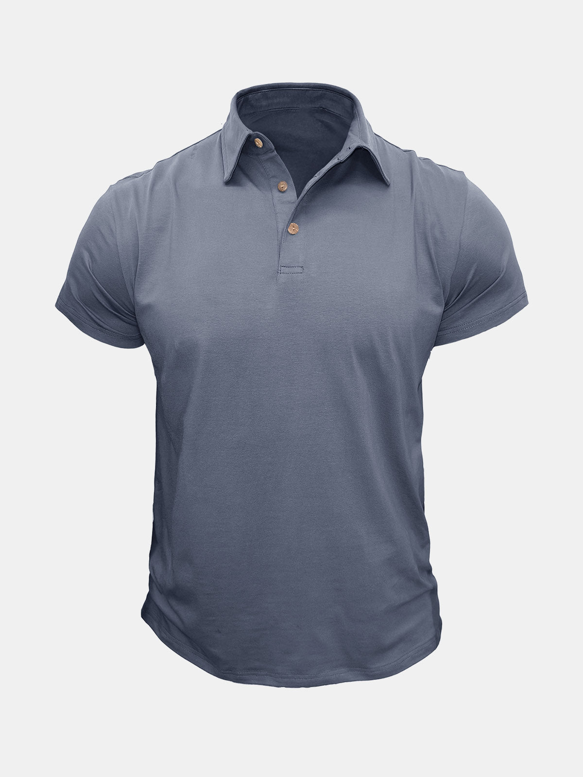 Lars | Ademend katoenen poloshirt