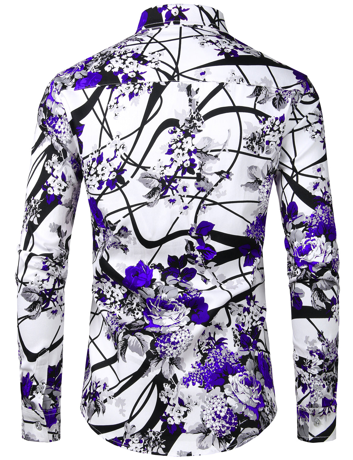 Floris | Katoenen casual overhemd met bloemenprint