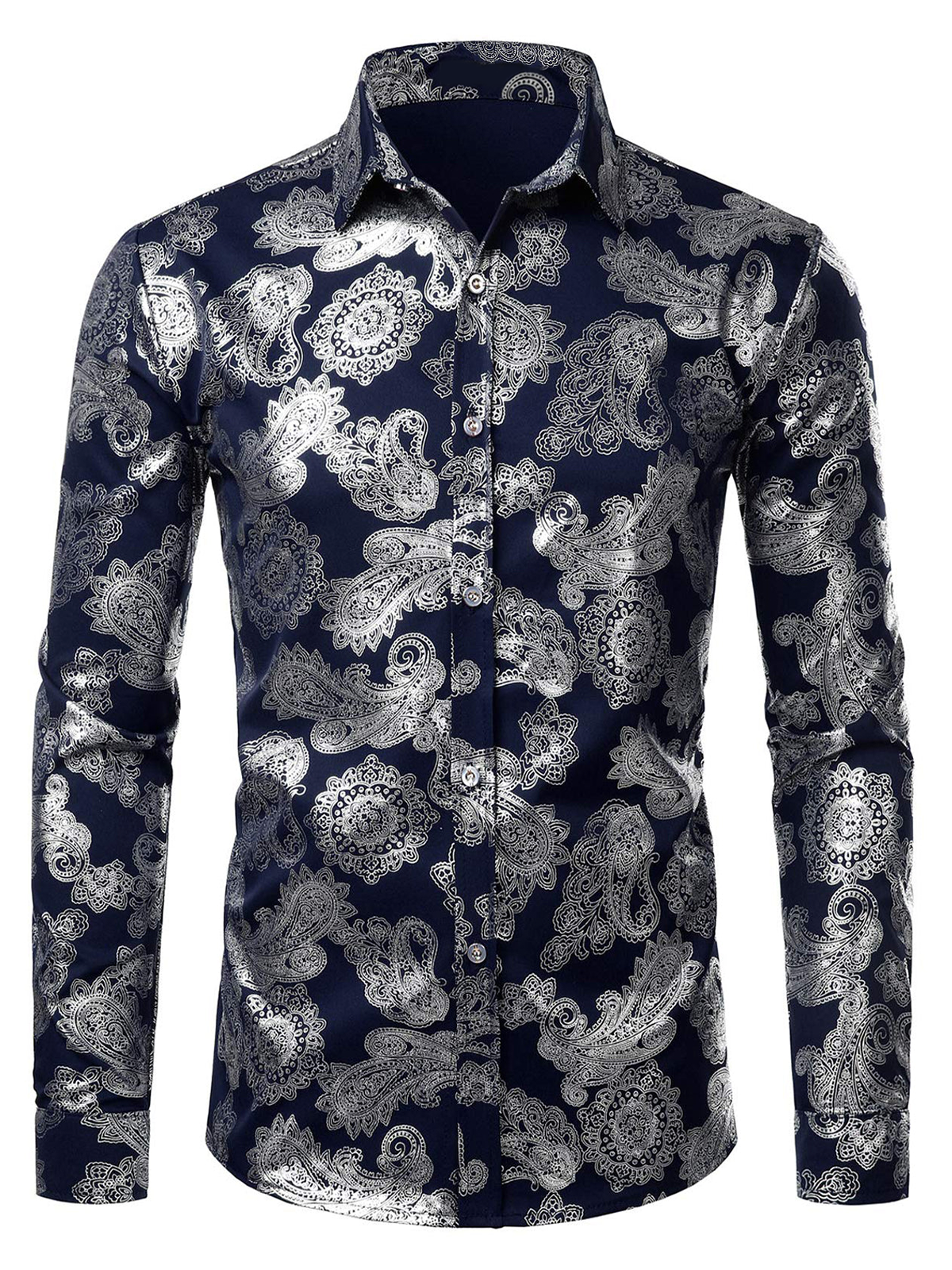 Daan | Heren overhemd met paisley print