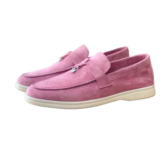 Eva | Suède dames loafers