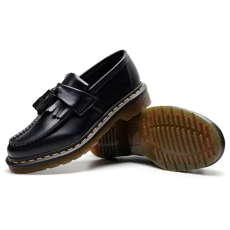 Thijs | Leren loafers in cognac bruin