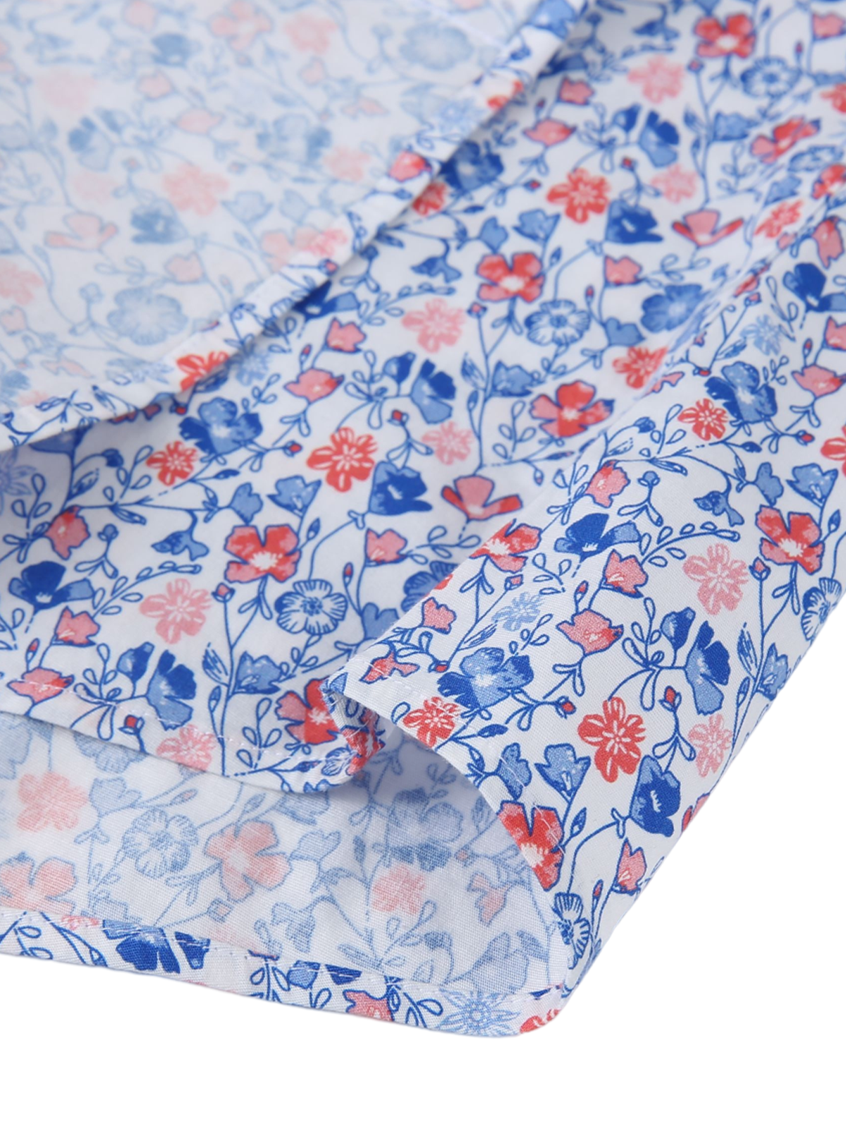 Daan | Heren casual overhemd met bloemenprint