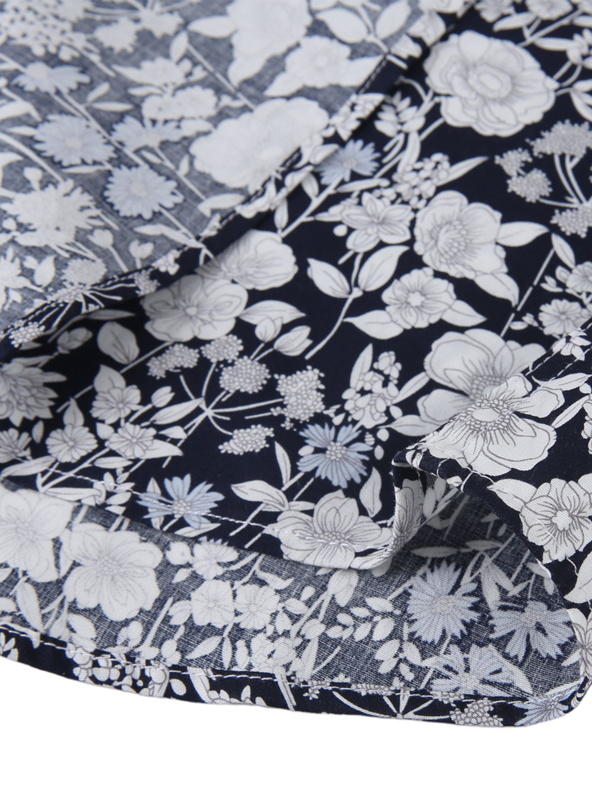 Felix | Vintage bloemenprint casual overhemd