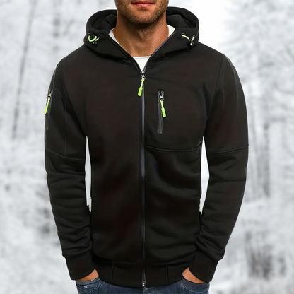 Liam | Winterse hoodie met rits