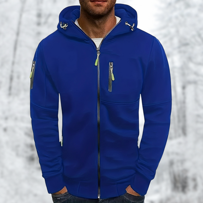 Liam | Winterse hoodie met rits