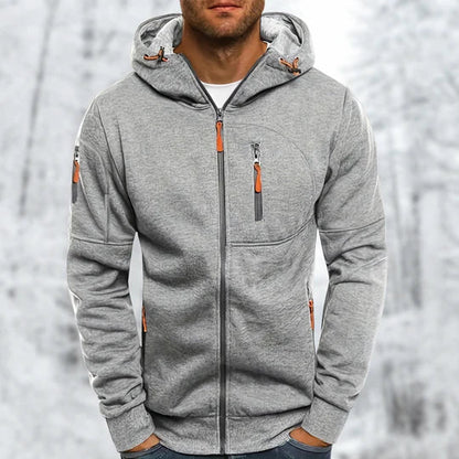 Liam | Winterse hoodie met rits