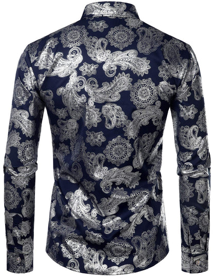 Daan | Heren overhemd met paisley print