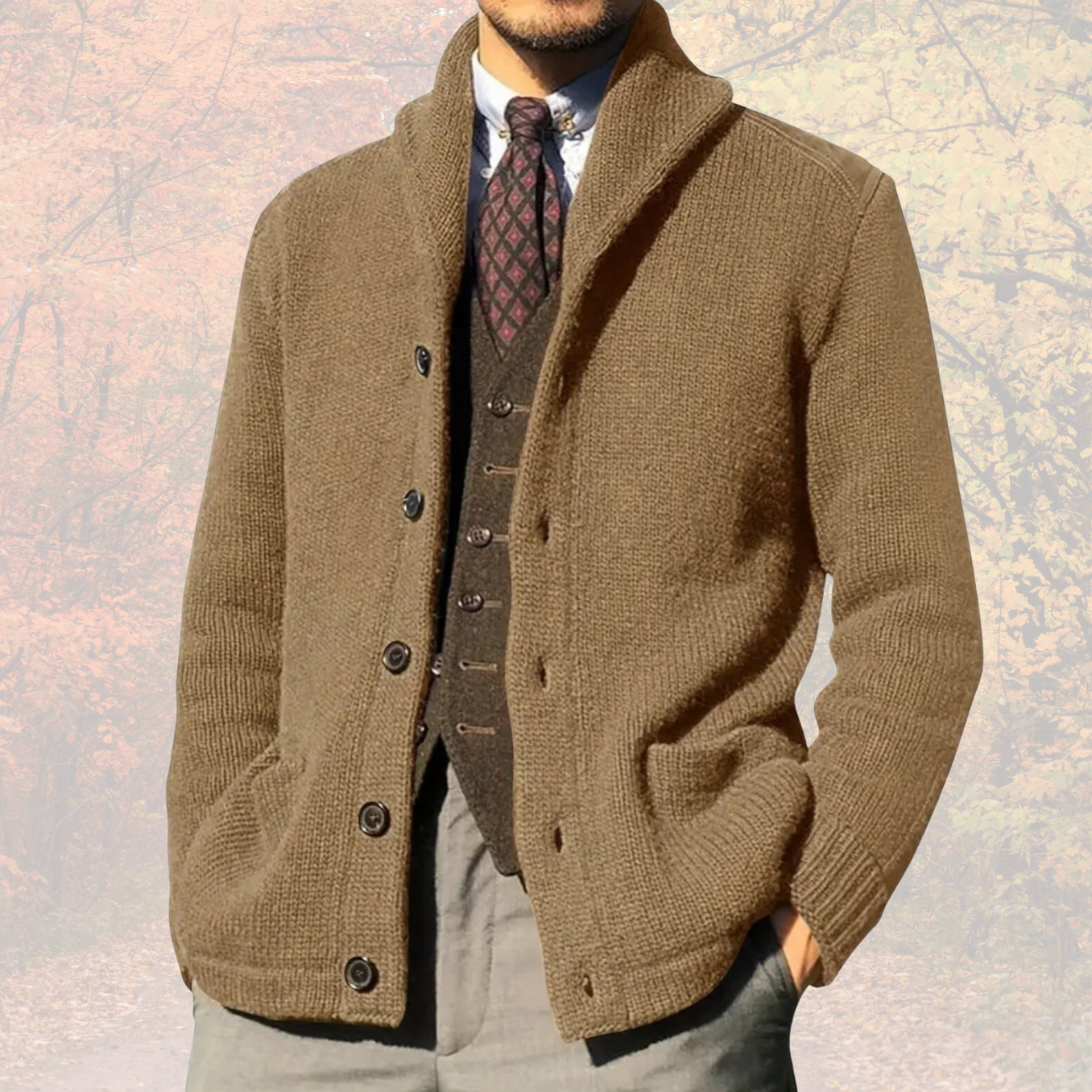 Luigi | Italiaanse cardigan