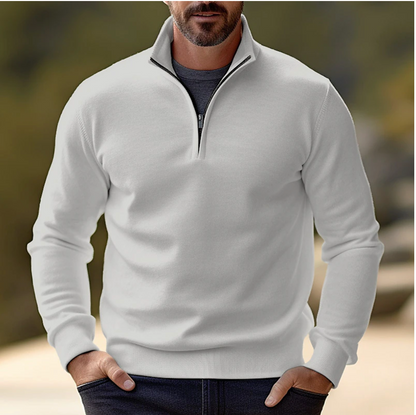 Cas | Casual half-zip sweater