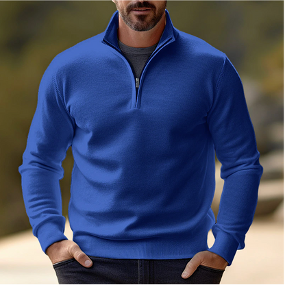 Cas | Casual half-zip sweater