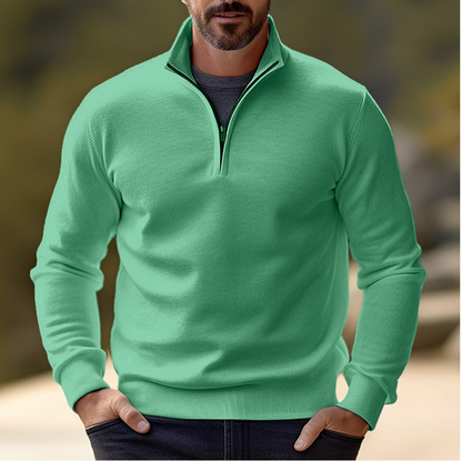 Cas | Casual half-zip sweater