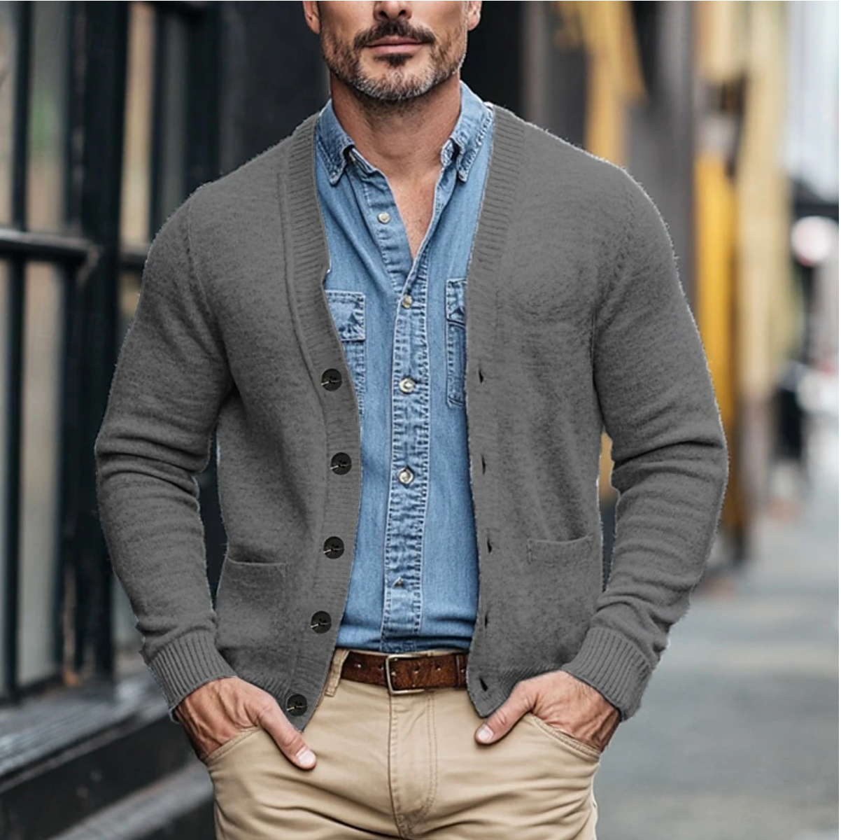 Jasper | Heren cardigan