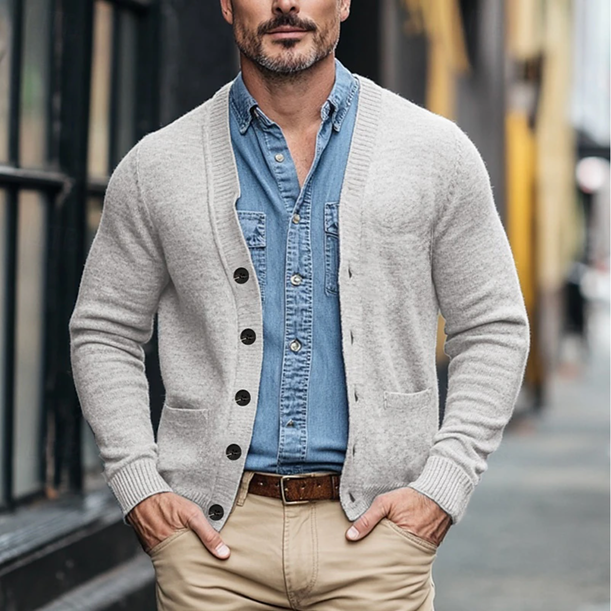 Jasper | Heren cardigan