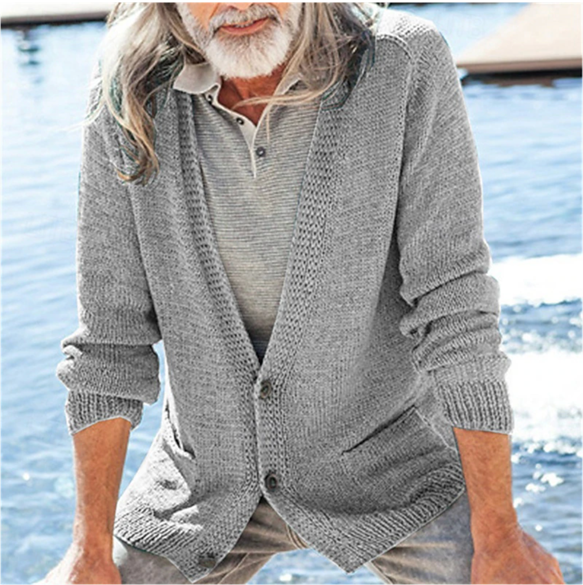 Niek | Cardigan trui