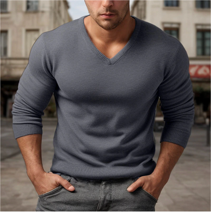 Tim | V-hals heren sweater