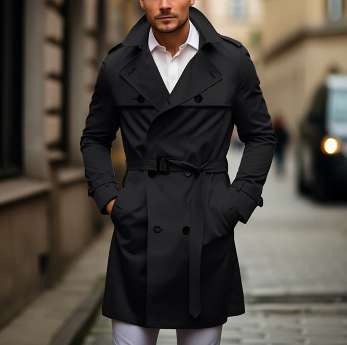 Daan | Trenchcoat heren