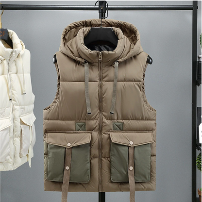 Jasper | Gewatteerde puffer bodywarmer