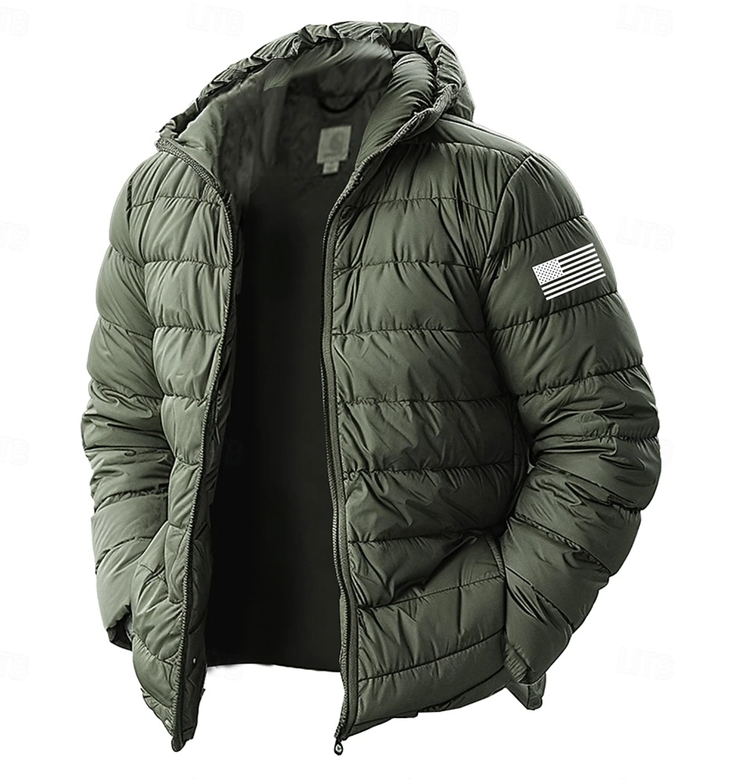 Daan | Puffer winterjas heren