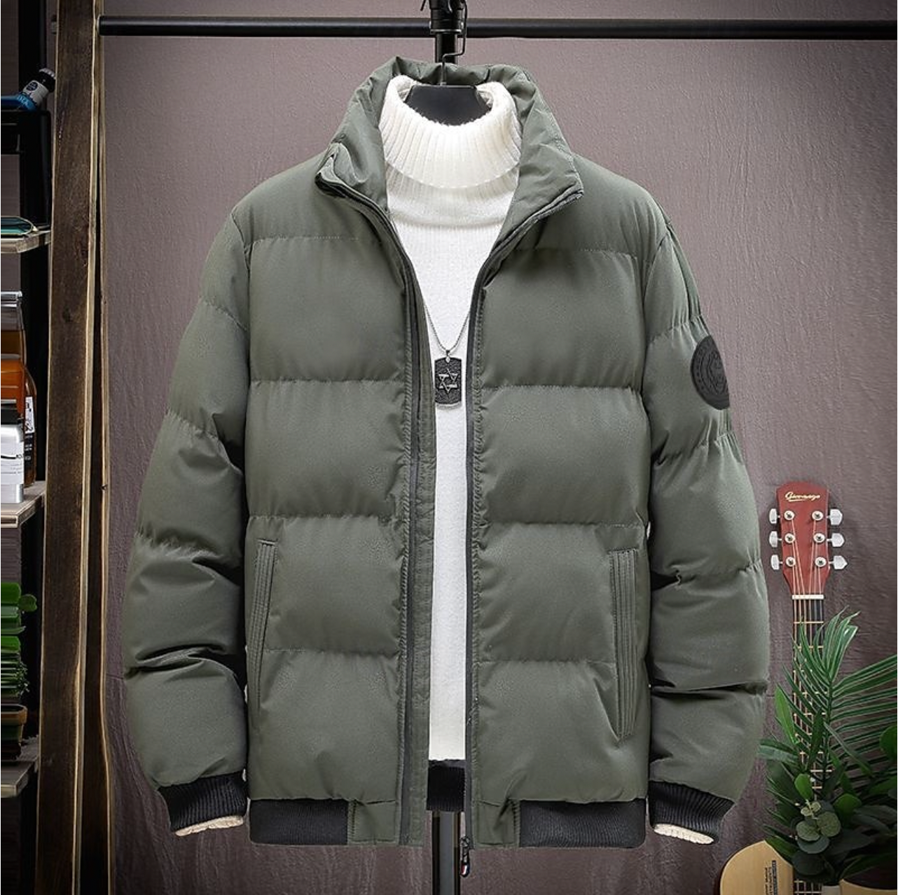 Bram | Heren puffer winterjas