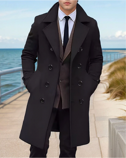 Niels | Stijlvolle heren trenchcoat