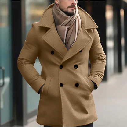 Hugo | Stijlvolle heren trenchcoat