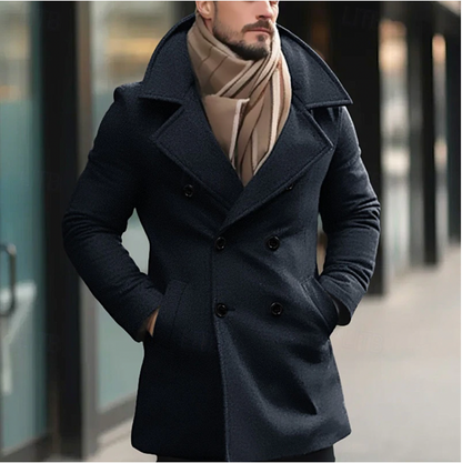 Hugo | Stijlvolle heren trenchcoat