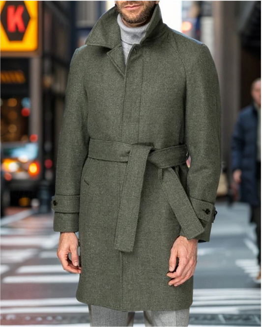 Stefan | Stijlvolle heren trenchcoat