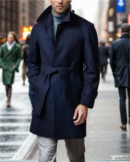 Stefan | Stijlvolle heren trenchcoat