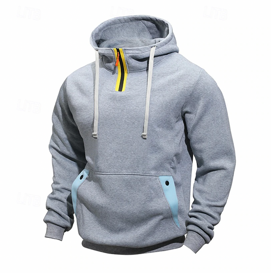 Niels | Tactische hoodie met kwartrits