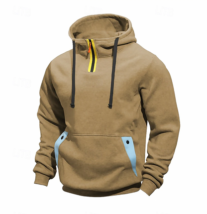 Niels | Tactische hoodie met kwartrits