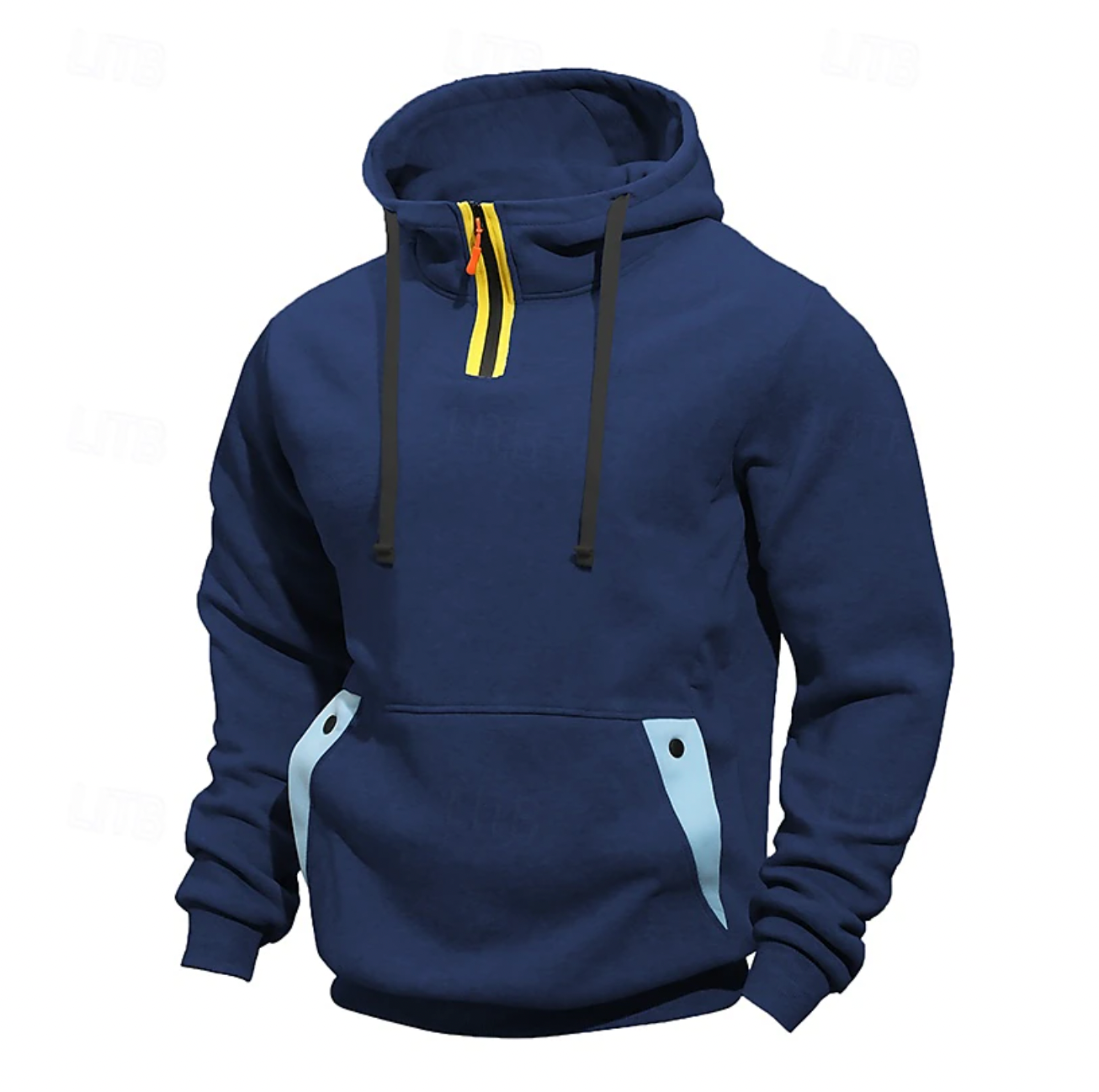 Niels | Tactische hoodie met kwartrits