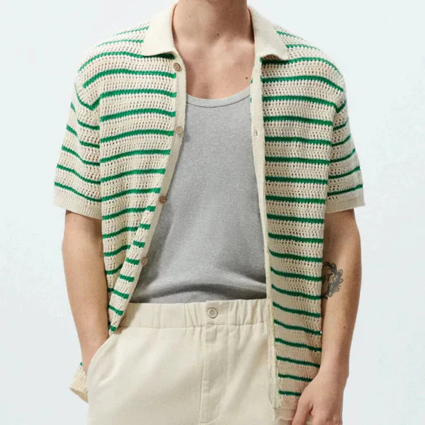 Jesper | Gebreid herenshirt