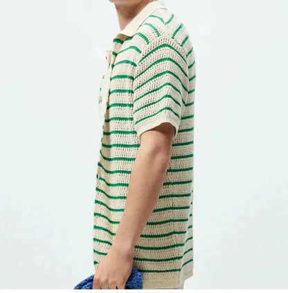 Jesper | Gebreid herenshirt
