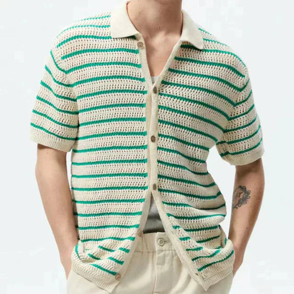 Jesper | Gebreid herenshirt