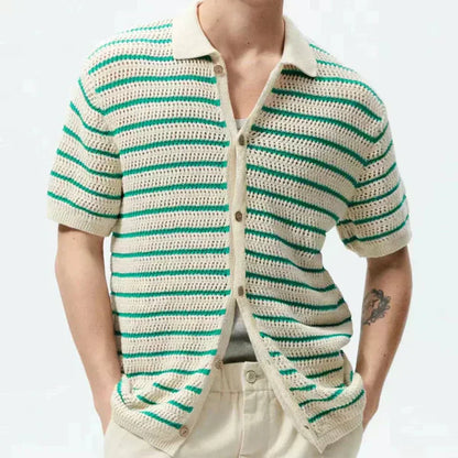 Jesper | Gebreid herenshirt