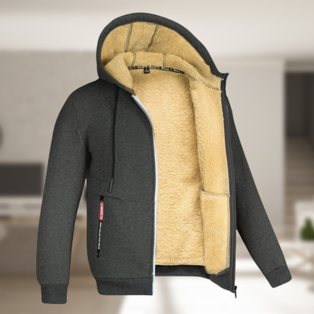 Bram | Casual fleece heren trui