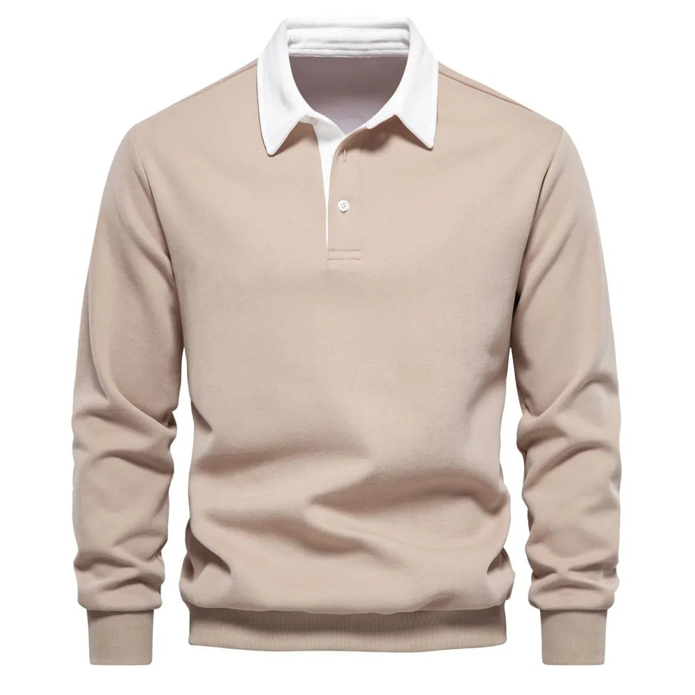 Thijs | Pullover met kragen